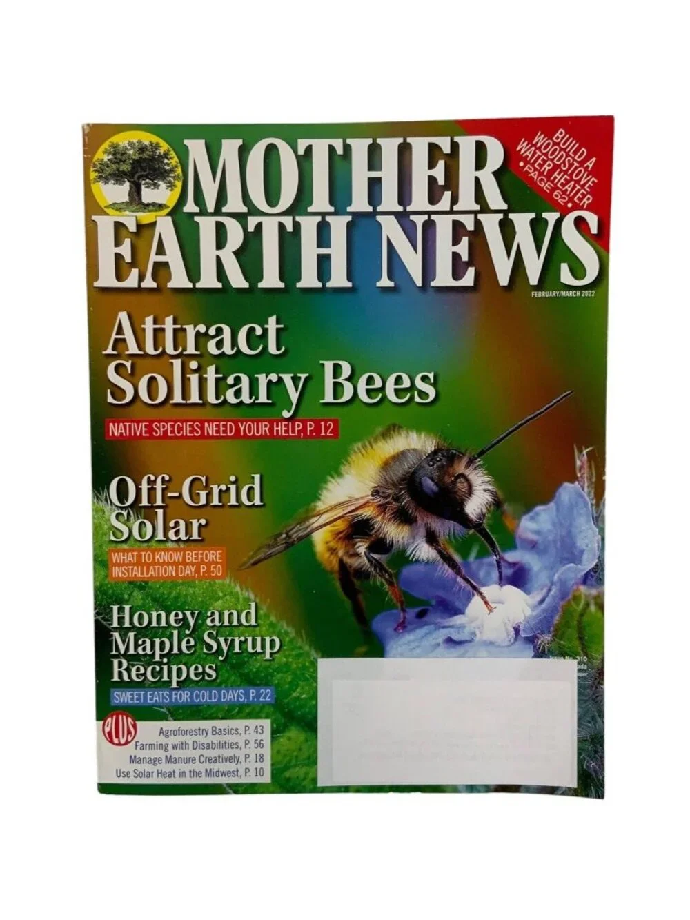 Mother Earth News Magazine 6 Issues Full Year Feb 2022-Jan 2023 Homesteading DIY